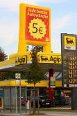 Inflatable Agip A mit Wechselbanner 